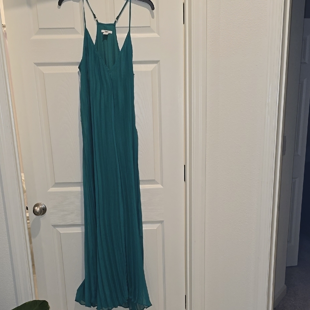 Elegant Green Maxi Dress